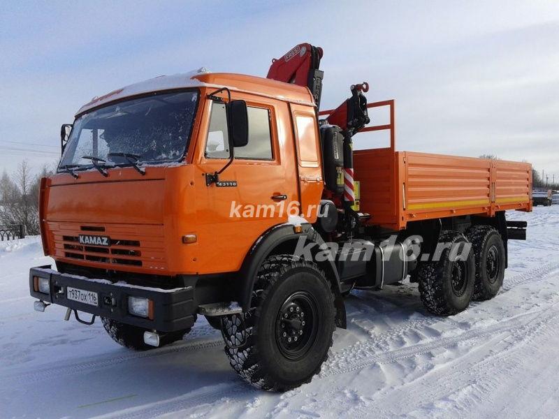 КАМАЗ 43118 с КМУ Fassi F110A.0.22