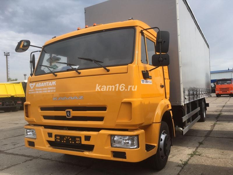 КАМАЗ 4308 шторный 8.3 м